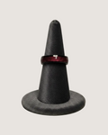 Noir Stardust Classic Band Ring