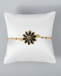 Bloom Anklet with Gold Chain