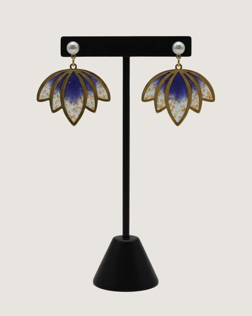 Lotus Petal Earrings