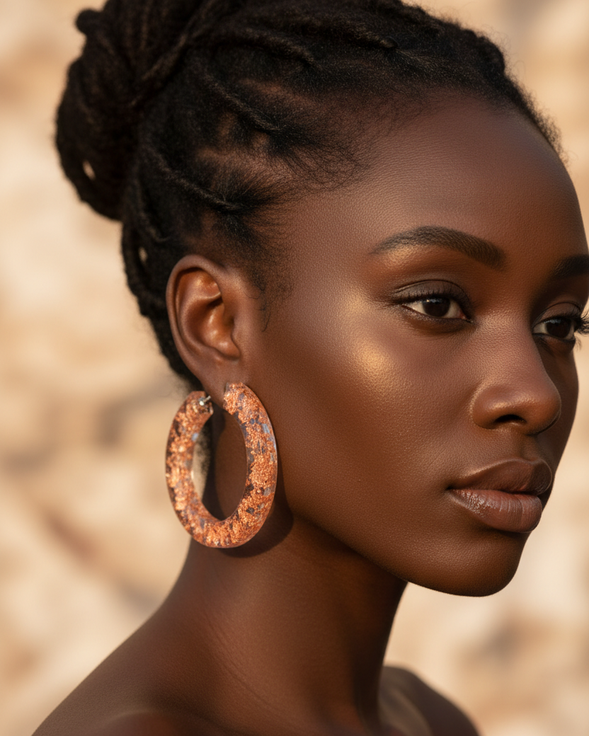 Leaf Sunset Semi-Hoops
