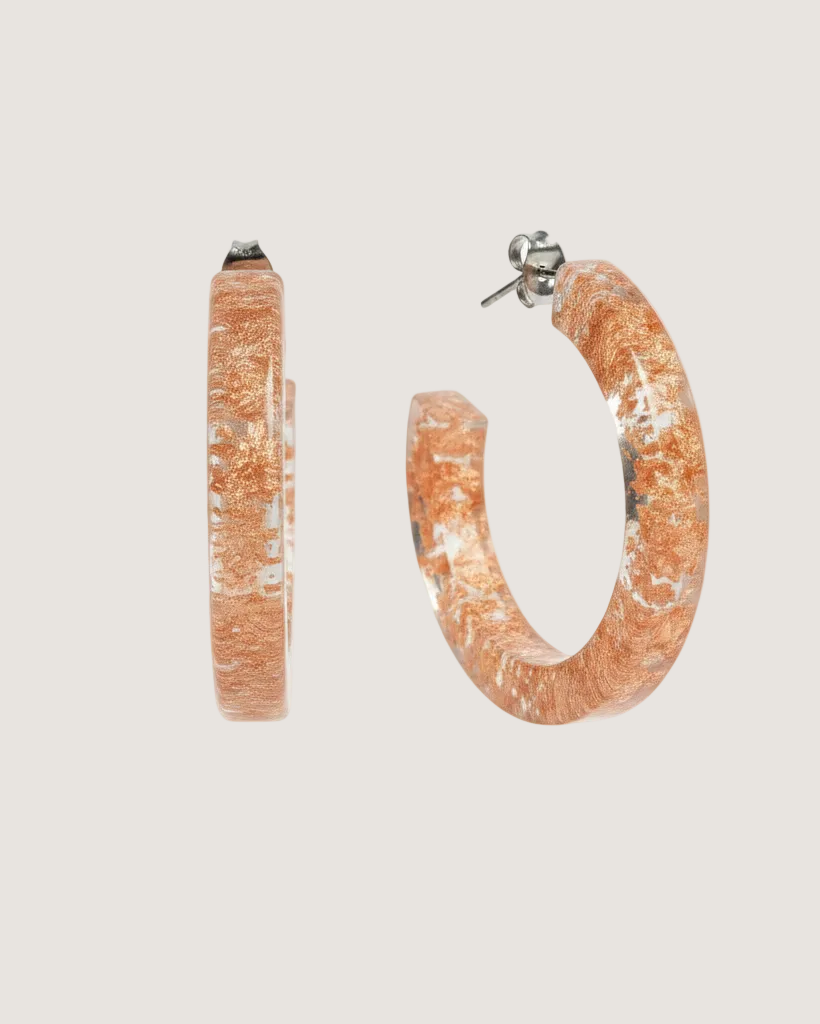 Leaf Sunset Semi-Hoops