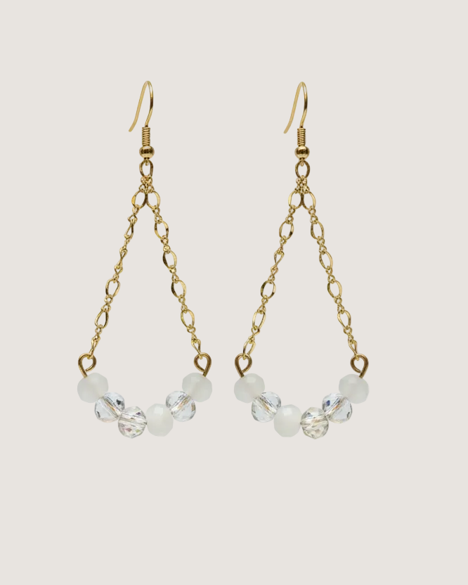 Earrings without T-stand