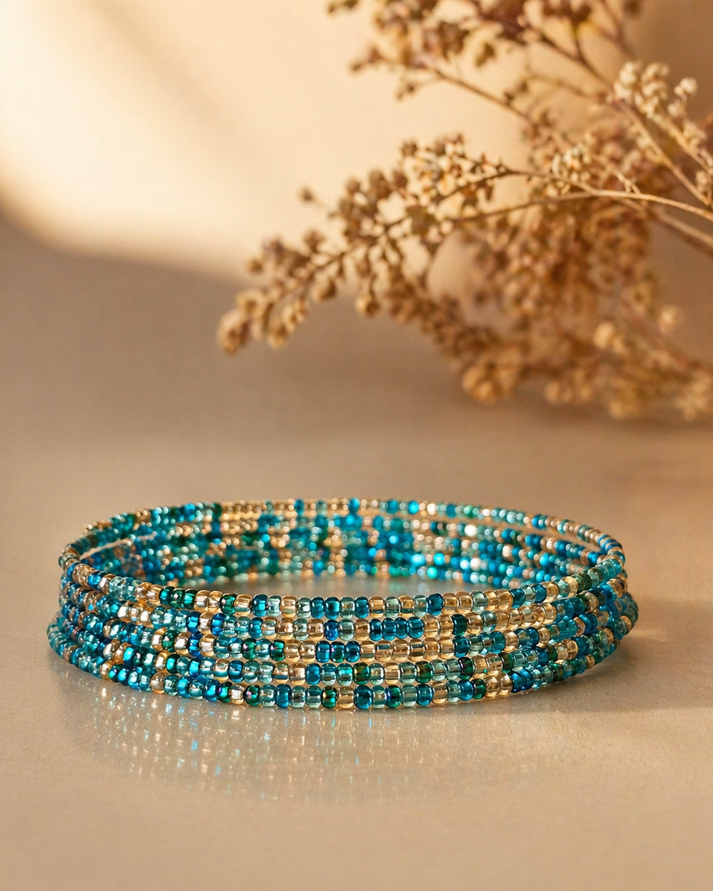 Reef Beaded Cuff
