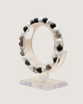 Onyx & Howlite Bracelet