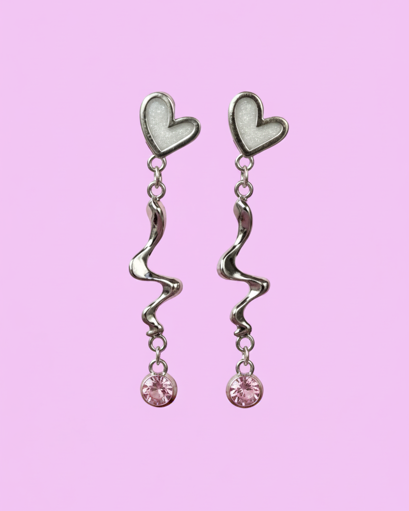 Heart & Gemstone Swirls