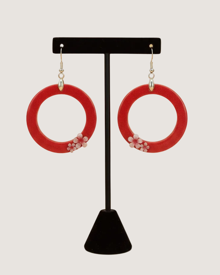 Blossom Hoops