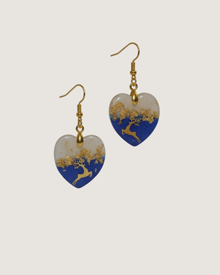 Reindeer Game Drop Earrings