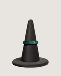 Gold Stardust Slim Band Ring