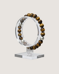 Tiger Eye & Silver Strength Bracelet